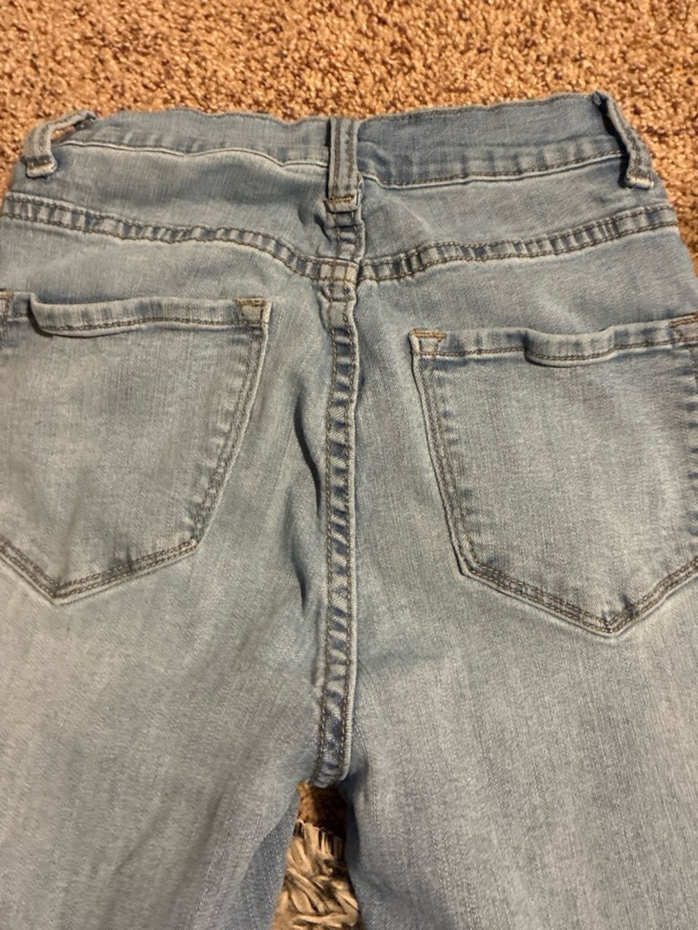 Fashion Nova Light Blue High-Rise Women's Jeans